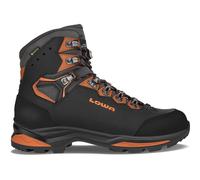 Lowa - Trekkingschuhe Gore-Tex - Camino Evo Gtx Black/Orange für Herren - Größe 8 UK - schwarz schwarz 8 UK