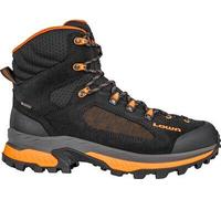 LOWA Herren Trekkingstiefel CORVARA GTX MID SCHWARZ/ORANGE - Gr. - 48.5