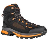 LOWA Herren Trekkingstiefel CORVARA GTX MID schwarz/orange Größe EU: 41