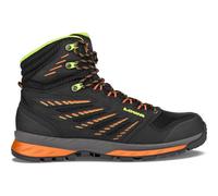 LOWA Herren Trekkingstiefel TREK EVO GTX MID (210741) 43 ½ SCHWARZ/FLAME