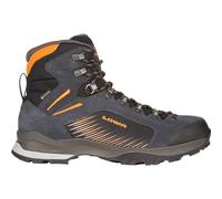 Lowa Wanderschuhe Vigo GTX (Trekking, Spaltleder-Textil, wassderdicht) navyblau/orange Herren, Größe Euro (US) 46 (12)