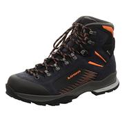 Lowa Wanderschuhe Vigo GTX (Trekking, Spaltleder-Textil, wassderdicht) navyblau/orange Herren, Größe Euro (US) 43,5 (10)