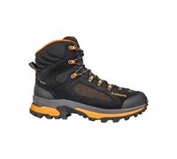 Lowa - Herren Wanderschuhe GORE-TEX® - Corvara GTX Mid - Corvara GTX Mid Black/Orange für Herren aus Leder - Größe 44 - schwarz schwarz 44