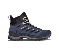 lowa innovo gore tex mid wanderschuhe blau grau women 37