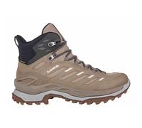 Lowa Damen Wanderschuhe Innovo GTX Mid Gore-Tex Veloursleder wasserdicht Beige Größe 39