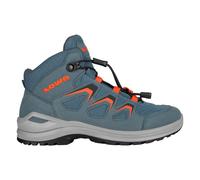 Lowa Wanderschuhe Innox Evo GTX QC (Synthetik/Textil, wasserdicht) dunkelpetrol/flame Kleinkinder, Größe Euro (US) 38 (6)