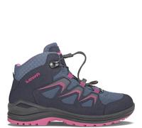 LOWA Innox Evo GTX Qc Junior 23-35 Blau - Gore-Tex Wasserdichter komfortabler Kinder Gore-Tex Multifunktionsschuh, Gr