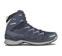 Lowa Wander-Travelschuhe Innox Pro Mid GTX (All-Terrain, Synthetik/Textil, wasserdicht) 2025 navyblau/dune Herren, Größe Euro (US) 43,5 (10)