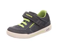 LOWA Ju. Halbschuh klett blau für Kinder, grün, Größe 28 EU