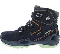 LOWA Jungen Stiefel Schuhe Milo GTX Mid Boots Leder-/Textilkombination Kinderschuhe uni milo gtx mid-boots warm winter
