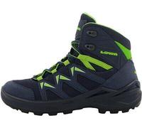 LOWA Jungen Wanderschuhe Innox Pro GTX Mid stahlblau/limone - Gr. - 30