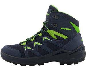 LOWA Jungen Wanderschuhe Innox Pro GTX Mid stahlblau/limone - Gr. - 30