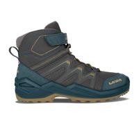 Lowa - Kid's Maddox Warm GTX Mid Junior - Winterschuhe, Gr. 23, blau (Petrol/Mustard)