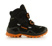 Lowa - Kid's Milo Evo GTX Mid Junior - Winterschuhe, Gr. 33, schwarz (Black/Orange)