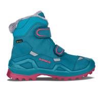Lowa - Kid's Milo Evo GTX Mid Junior - Winterschuhe, Gr. 38, türkis (Turquoise/Fuchsia)