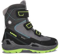 LOWA Mädchen Winterstiefel Milo GTX® HI SCHWARZ/TUERKIS - Gr. - 39