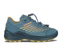Lowa Wanderschuhe Zirrox II GTX Low Junior (Multifunktion, wasserdicht) 2025 petrolblau/senf Kinder, Größe Euro (US) 42 (9)