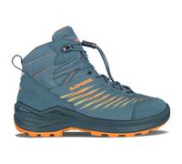 Lowa Wanderschuhe Zirrox II GTX MID Junior (Multifunktion, wasserdicht) petrol/mango Kinder, Größe Euro (US) 36 (4)