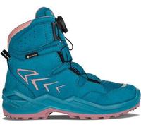 Lowa Winterstiefel Firo GTX HI Kinder – wasserdicht, Textil/Synthetik – türkis/rosa Gr. 33