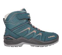 Lowa Maddox Warm GTX Mid JR petrol/rose (7413) 26