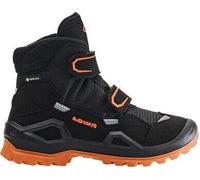 LOWA Kinder Freizeitschuhe MILO EVO GTX MID JR (641542) 38 SCHWARZ/ORANGE 0920