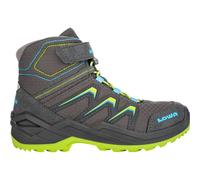 LOWA Kinder Leichtwanderschuhe "Maddox" (640781) 34 graphit/limone