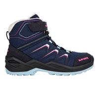 LOWA Kinder Leichtwanderschuhe Maddox NAVY/BEERE - Gr. - 34