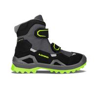 Lowa Kinder Milo Evo GORE-TEX Mid Winterstiefel (Grau 28 EU, EU)