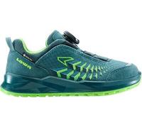 LOWA Kinder Multifunktionsschuhe FERROX GTX LO JR PETROL/LIMONE - Gr. - 32