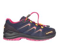 Lowa MADDOX GTX LO JUNIOR Kinder - Wanderschuhe - NAVY/FUCHSIA 25