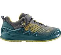 LOWA Kinder Multifunktionsschuhe MERGER GTX LO VC JR PETROL/SENF - Gr. - 33