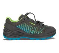 LOWA Kinder Multifunktionsschuhe ZIRROX GTX LO JUNIOR (640119) 30 ANTHRAZIT\TUERKIS