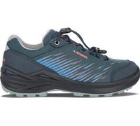 Lowa Wanderschuhe Zirrox Low GTX Junior Multifunktion, wasserdicht stahlblau/rose Größe 33