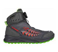 Lowa - Kid's Ferrox GTX Mid - Wanderschuhe, Gr. 37 UK 4, blau (Anthracite/Lemon)