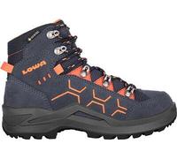 LOWA Kinder Multifunktionsstiefel KODY EVO GTX MID JR STAHLBLAU/ORANGE - Gr. - 32