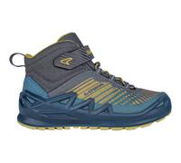 LOWA Stiefel dreiviertel MERGER GTX QC JR petrol/senf 35