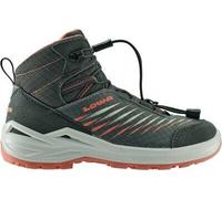 LOWA Kinder Multifunktionsstiefel ZIRROX II GTX MID JR GRAPHIT/KORALLE - Gr. - 33