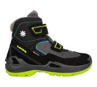 Lowa Milo GTX Mid Kinder Winterstiefel SCHWARZ/TUERKIS, 35