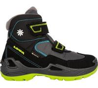 LOWA Kinder Schuhe MILO GTX® MID SCHWARZ/TUERKIS - Gr. - 26