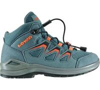LOWA Kinder Stiefel INNOX EVO GTX QC JR DUNKELPETROL/FLAME - Gr. - 28