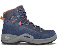 LOWA Kinder Wanderschuhe Kody 3 GTX MID Junior Blau / Orange - Gr. - 27