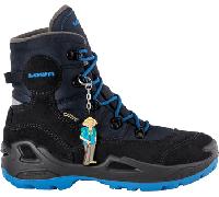LOWA Kinder Winterstiefel Rufus III GTX® HI Blau/Dunkelblau - Gr. - 27