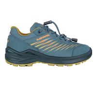 Lowa Kinder Halbschuhe Zirrox II GTX Low Petrol/Senf Größe 28