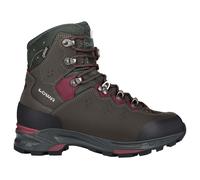 LOWA Lavena II GTX Ws Wanderschuhe Trekkingschuhe Damen Schiefer Beere-EU 37 1/2 - UK 4,5 Grau