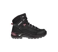 LOWA Leder-Wanderschuhe "Renegade GTX Mid Ws" in Schwarz - Größe 38 | Damen Stiefel