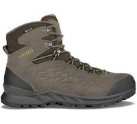 Lowa Wanderschuhe Explorer II Mid GTX (Trekking, Travel, wasserdicht) schieferbraun/olivegrün Herren, Größe Euro (US) 47 (13)