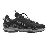LOWA Maddox Pro GTX Lo SL Wanderschuhe Herren - schwarz/grau 44.5 (10)
