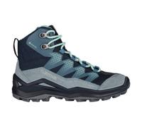 Lowa Wanderschuhe Maddox Pro Mid GTX Junior (Textil/Veloursleder, wasserdicht) navyblau/blau Kinder, Größe Euro (US) 40 (7,5)