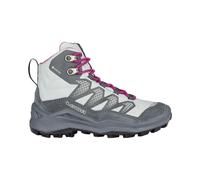 Lowa Wanderschuhe Maddox Pro Mid GTX Junior (Textil/Veloursleder, wasserdicht) petrol/pink Kinder, Größe Euro (US) 39 (6,5)