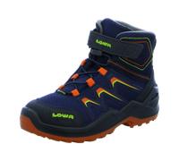 Lowa Maddox Warm GORE-TEX Winterboots - Kinder - dunkelblau/orange in Größe 36 jetzt im Angebot